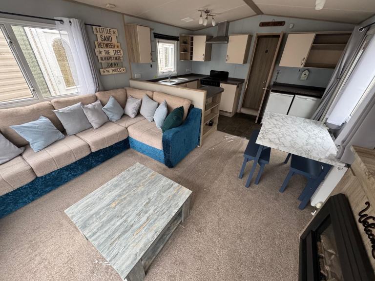 3 Bed ABI Static Caravan DG, CH, New Carpets - Offsite Sale / Self Build / Farms