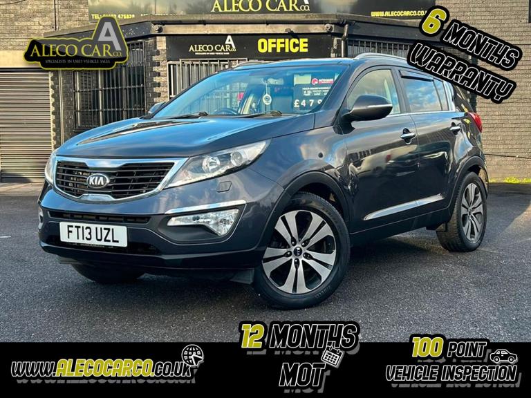 KIA SPORTAGE 1.7 CRDi EcoDynamics 3 Silver Manual Diesel 2013