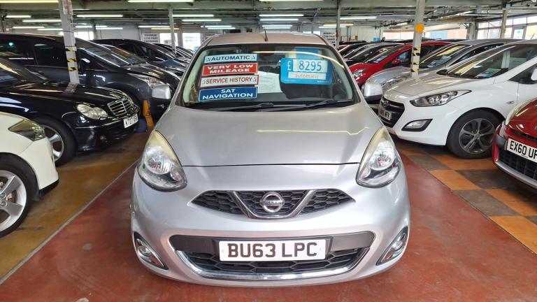 2013 Nissan Micra 1.2 DiG-S Tekna CVT Automatic 5-Door From £7,495 + Retail Package HATCHBACK Pet...