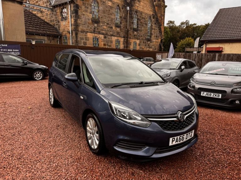 2017 Vauxhall Zafira 1.4T Design 5dr MPV PETROL Manual