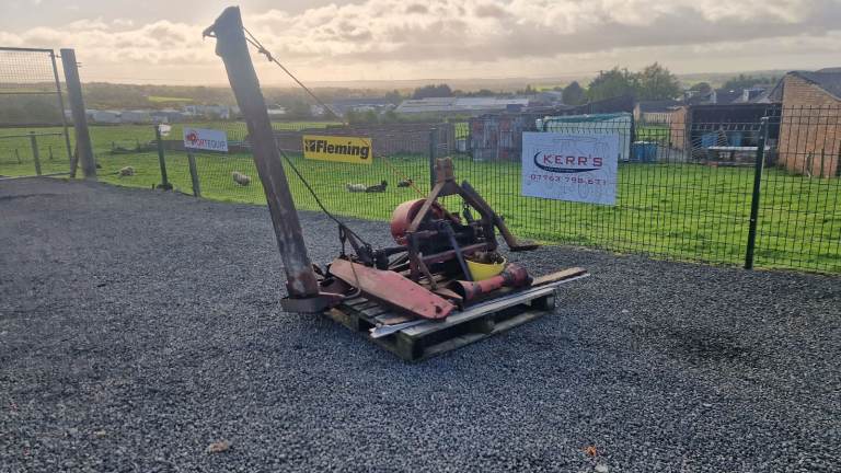 Original McCormick International tractor finger bar mower grass cutter/ topper 