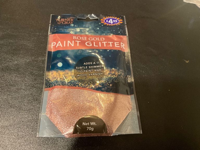 Turner & Gray Rose Gold Paint Glitter – New, 70g. I bought too many 😭 
