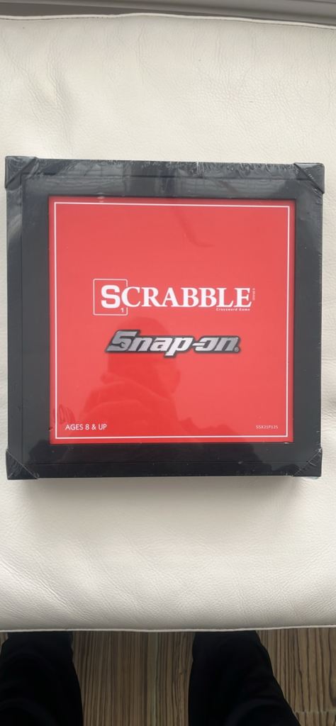 Snap On Tools Scrabble Board Game Brand New Boxed Sealed Official Genuine Rare Retro 