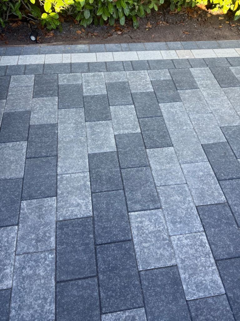 Garden Paving Slabs - Grey, Good Condition
