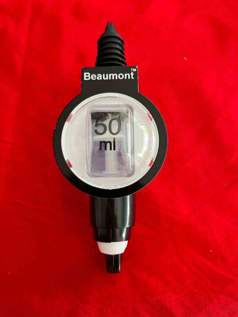 Beaumont 50ml Optic Dispenser – NEW