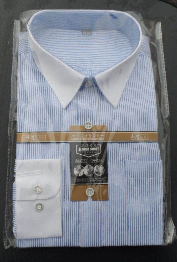 Men's Long Sleeve Shirts Job Lot of 10 Size L. Factory Sealed.