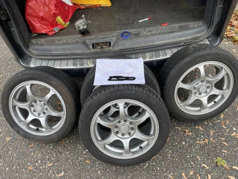 Alloy Wheels - multi fit MONO BLOCK 15 INCH LIGHTWEIGHT