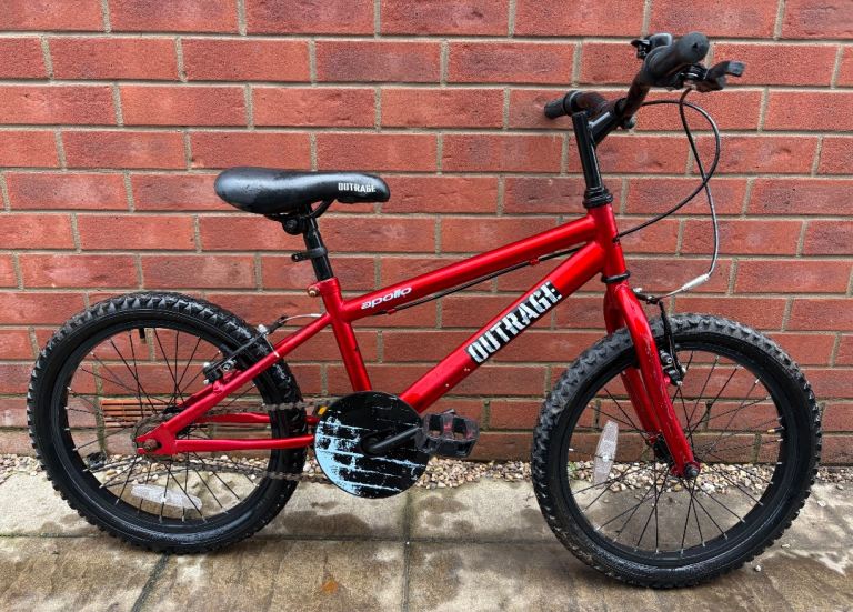 Kids outrage 18inch mountain bike 