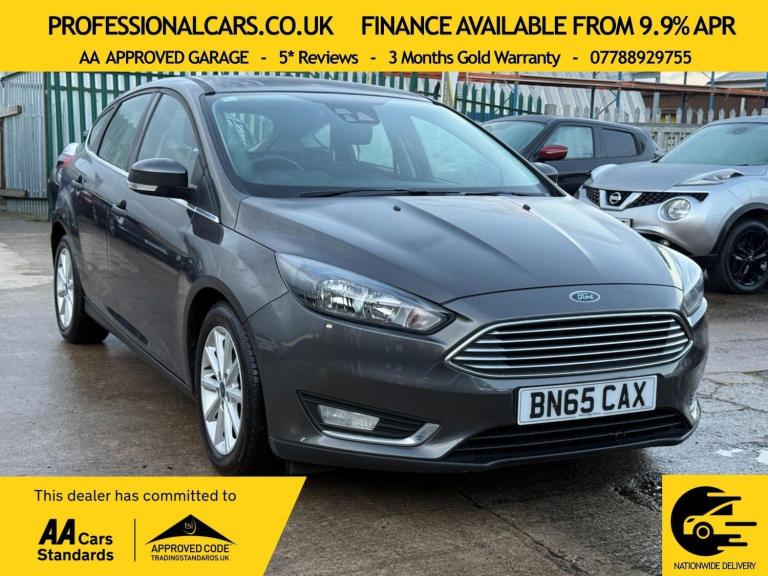 2015 Ford Focus 1.0T EcoBoost Titanium Euro 6 (s/s) 5dr HATCHBACK Petrol Manual