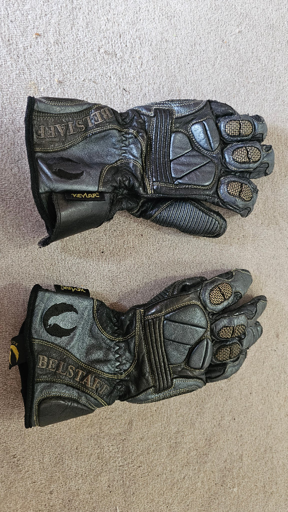 Motorcycle Leather Gloves