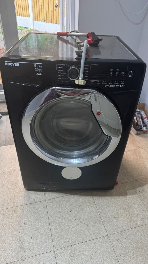 Hoover Washer Dryer 9/6kg - Black, Dynamic Next Model