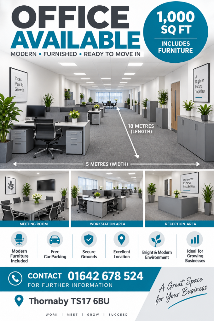 Office Space available 
