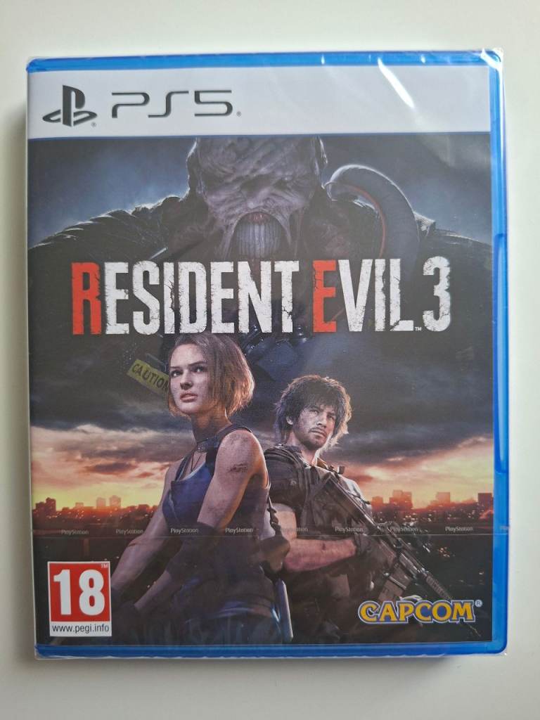 Resident Evil 3 PS5 Game New 
