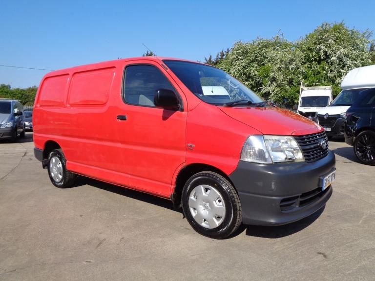 2007 Toyota HiAce 280 Van 2.5 D-4D 95hp PANEL VAN Diesel Manual
