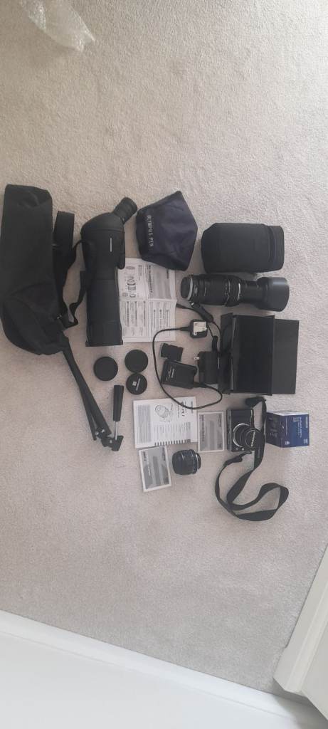 Olympus PEN Digital camera with additional lenses