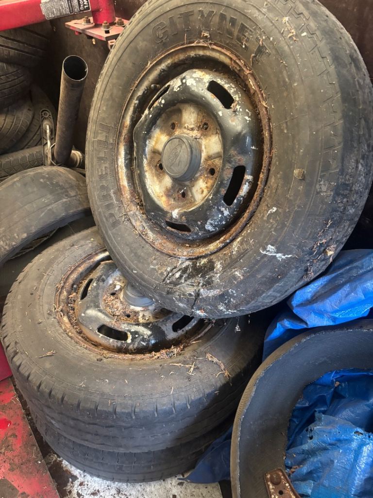 MK7 Transit 195 70 16 Wheel And Tire x1