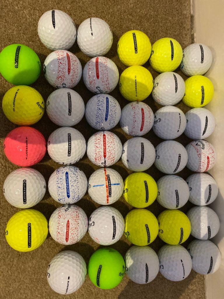 40 Callaway Supersoft Golf Balls