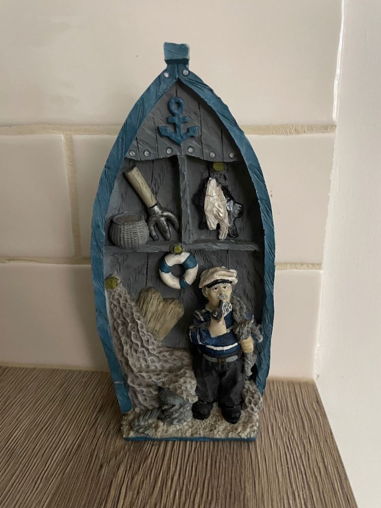 Fisherman/Fishing Boat Ornament