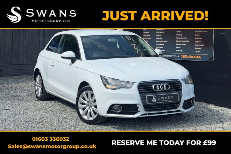 2013 Audi A1 1.2 TFSI Sport Hatchback 3dr Petrol Manual Euro 5 (s/s) (86 ps) Hatchback Petrol Manual