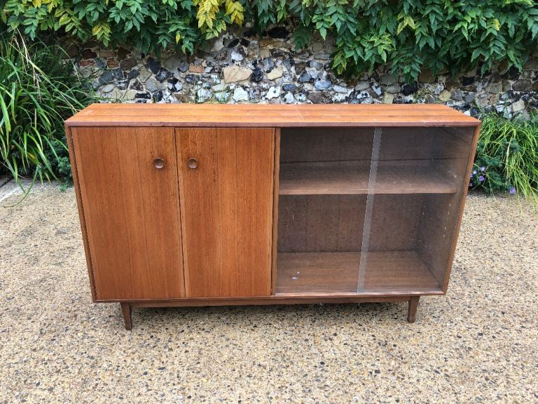 Meredew Teak Display Bookcase