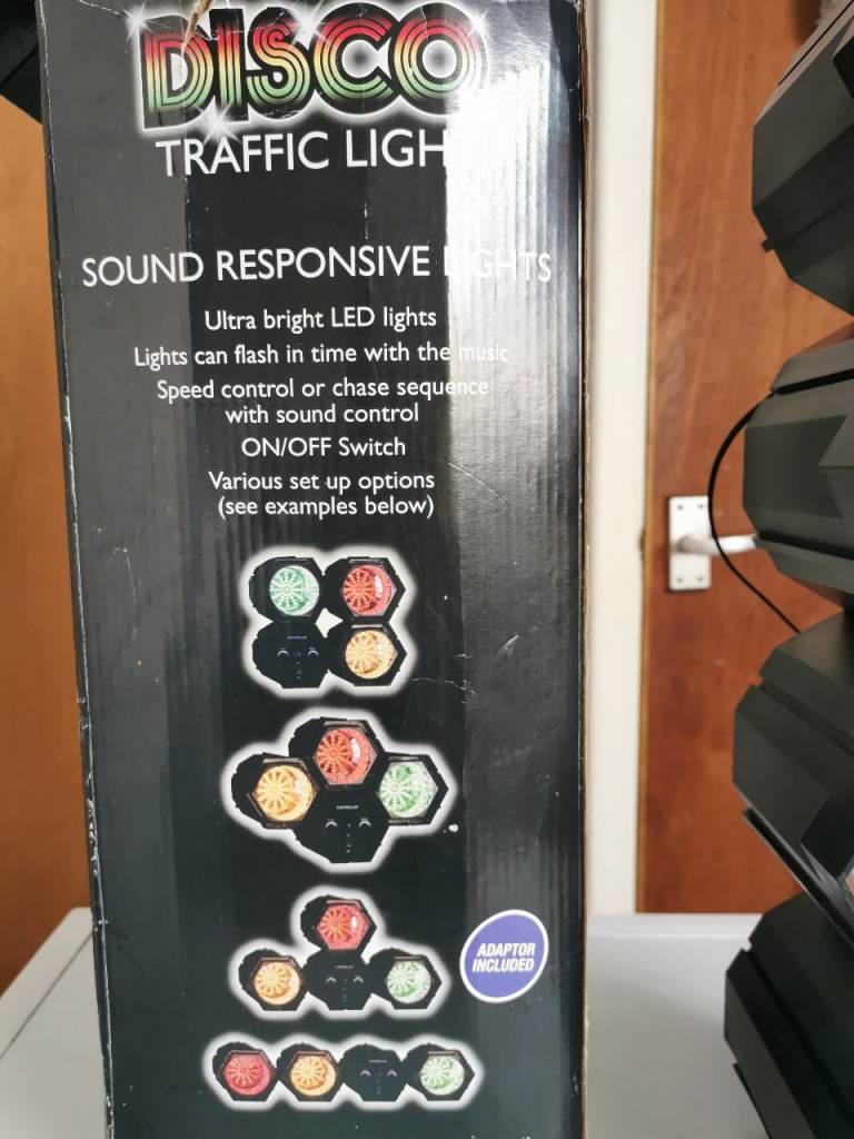 Disco Traffic Lights – Sound Responsive LED Lights