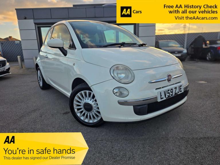 2009 Fiat 500 1.2 500 Lounge 3dr Hatchback Petrol Manual