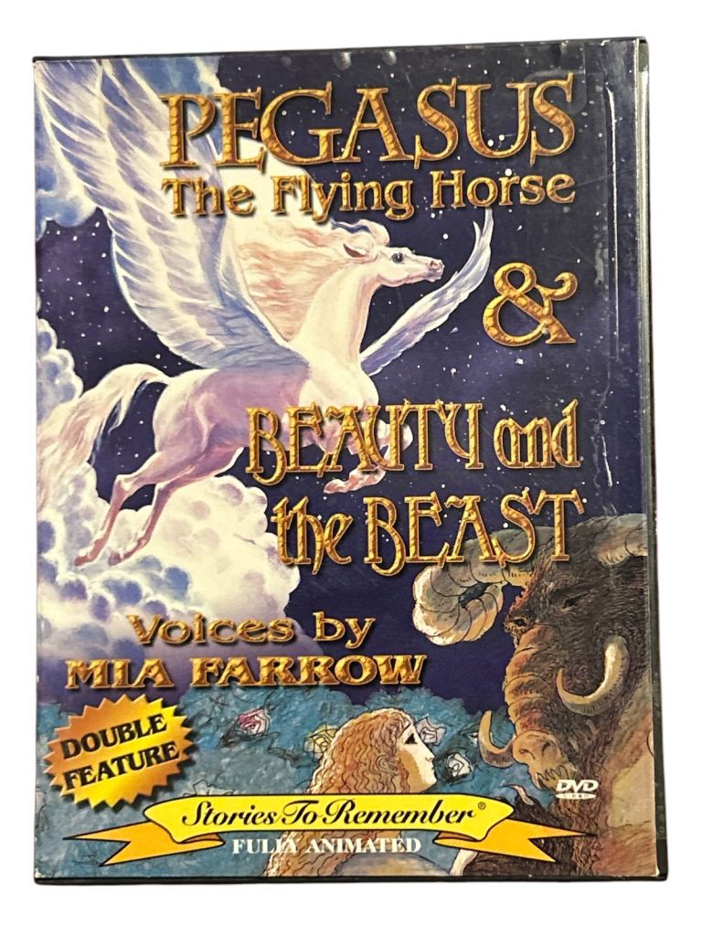 Pegasus The Flying Horse & Beauty & The Beast DVD FILM Kids Family Movie