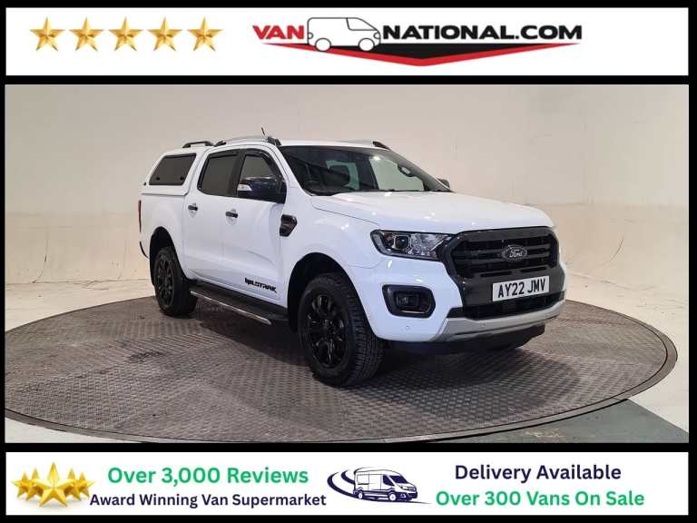2022 Ford Ranger 2.0 ECOBLUE WILDTRAK 213 BHP 4WD AUTO PICKUP Pickup Diesel Automatic