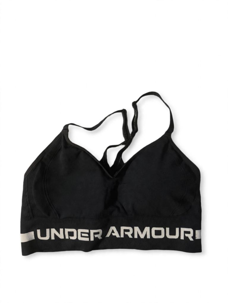 Under Armour Women's Sports Bra – Black, Brand New With Tags