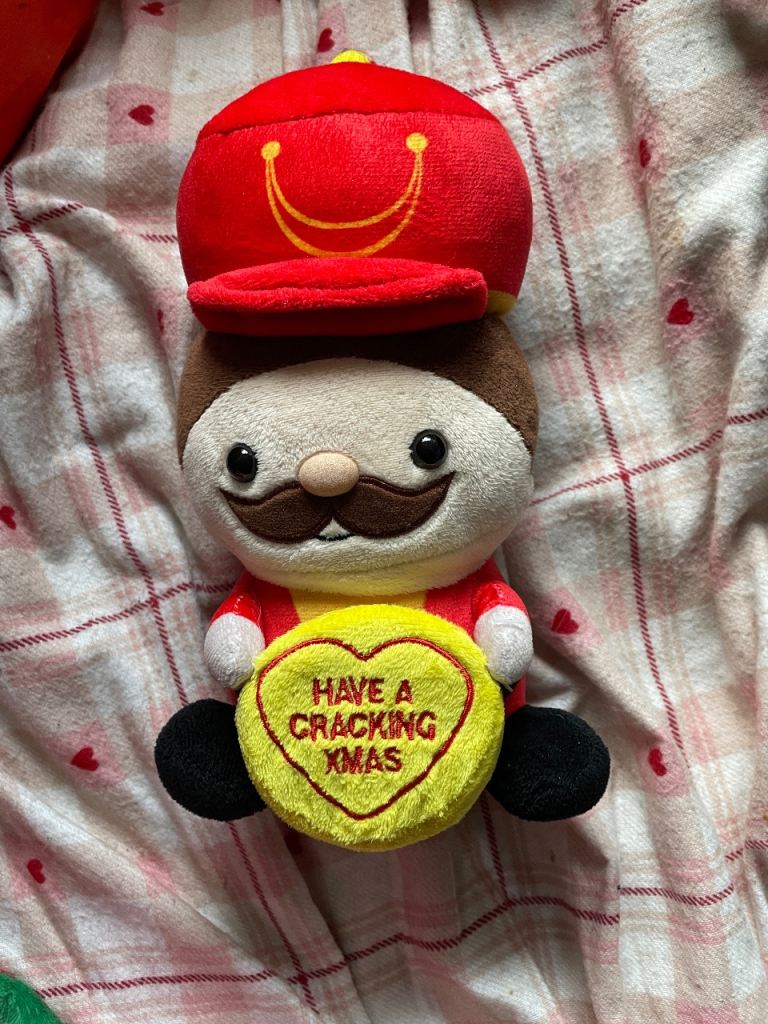 Nutcracker Love Hearts Plush 