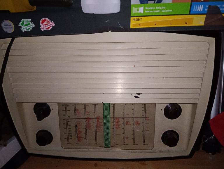 Radio art deco style 