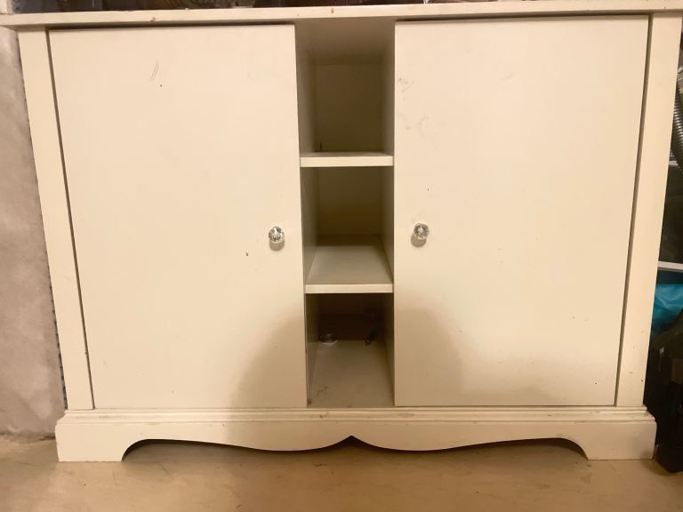 White Cabinet - 