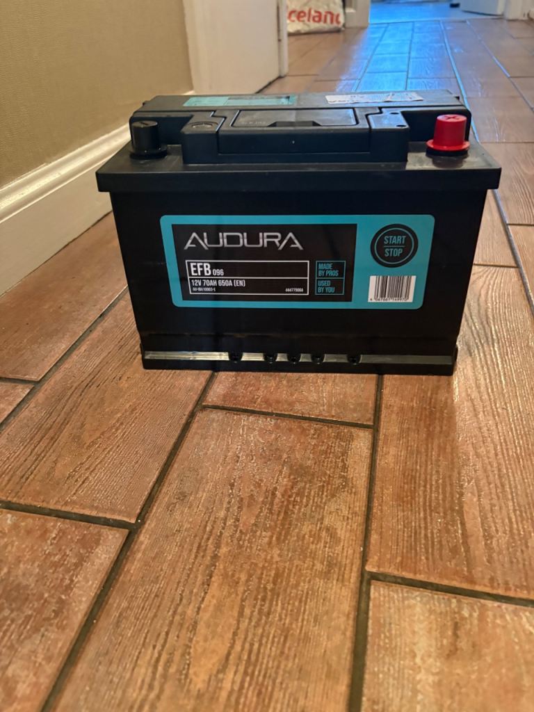 Audura 096 EFB Stop/Start Car Battery
