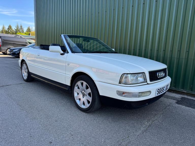 Audi 80 Cabriolet 2.6 V6 Automatic 1998 Pearl White 94k Service History New MOT