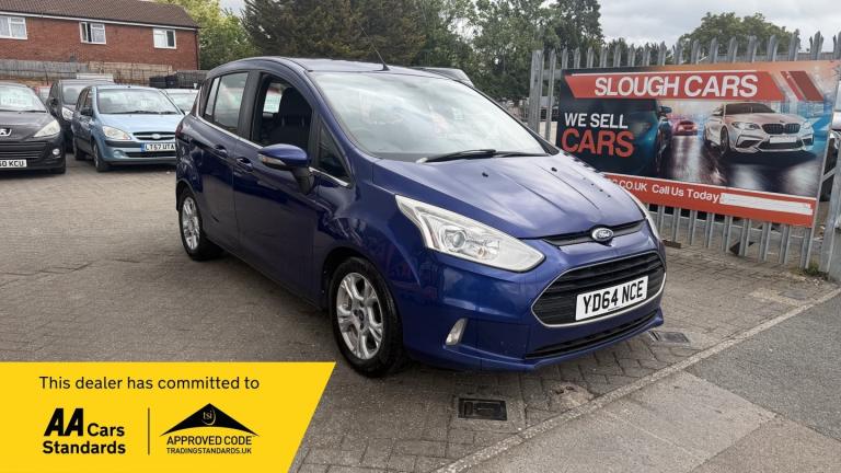 2014 Ford B-MAX 1.5 TDCi Zetec 5dr MPV Diesel Manual