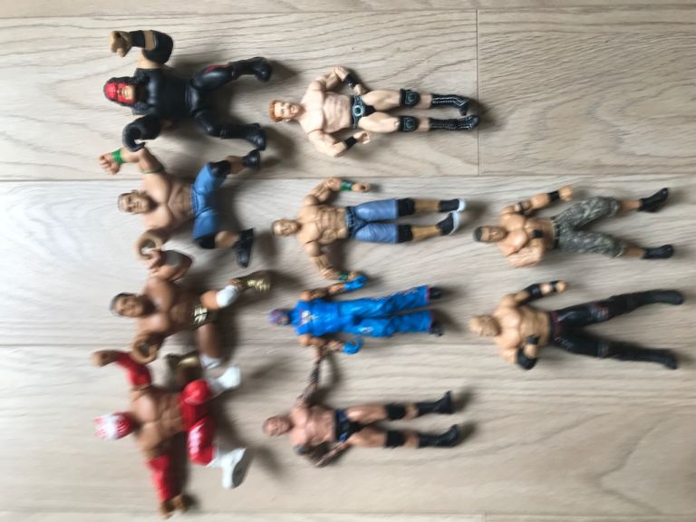 wwe wrestling figure job lot