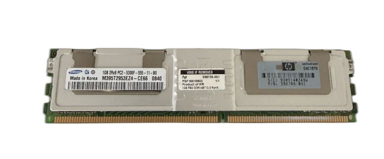 Samsung 1GB 2Rx8 PC2-5300F RAM Module