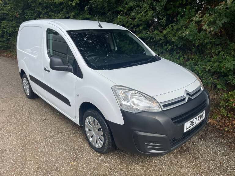 2018 Citroen Berlingo 1.6 BlueHDi 850Kg Enterprise 100ps PANEL VAN Diesel Manual