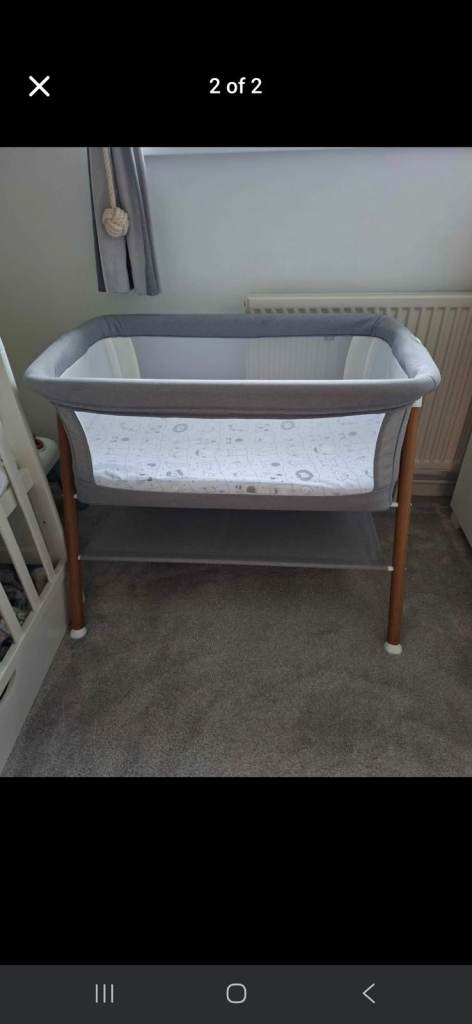 Smyths grey bassinet 