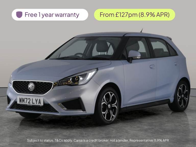 2023 MG MG3 1.5 VTi-TECH Exclusive 5dr [Navigation] HATCHBACK PETROL Manual