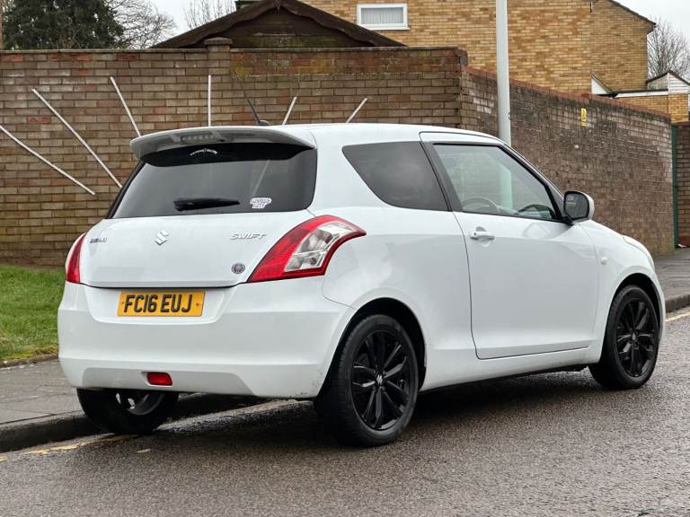 Suzuki Swift SZ-L 1.2 Petrol Manual 56,000 Miles White £35 Road Tax – Long MOT 3Dr Manual History
