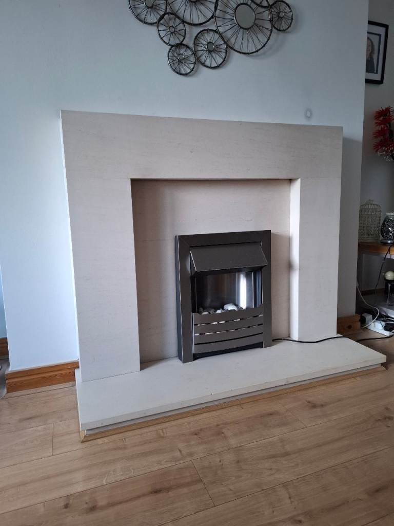 Sandstone Marble Fireplace