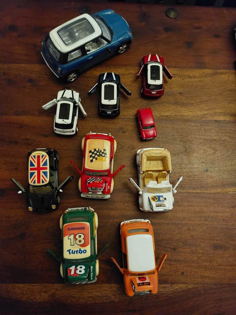 Selection of  collectable mini cars