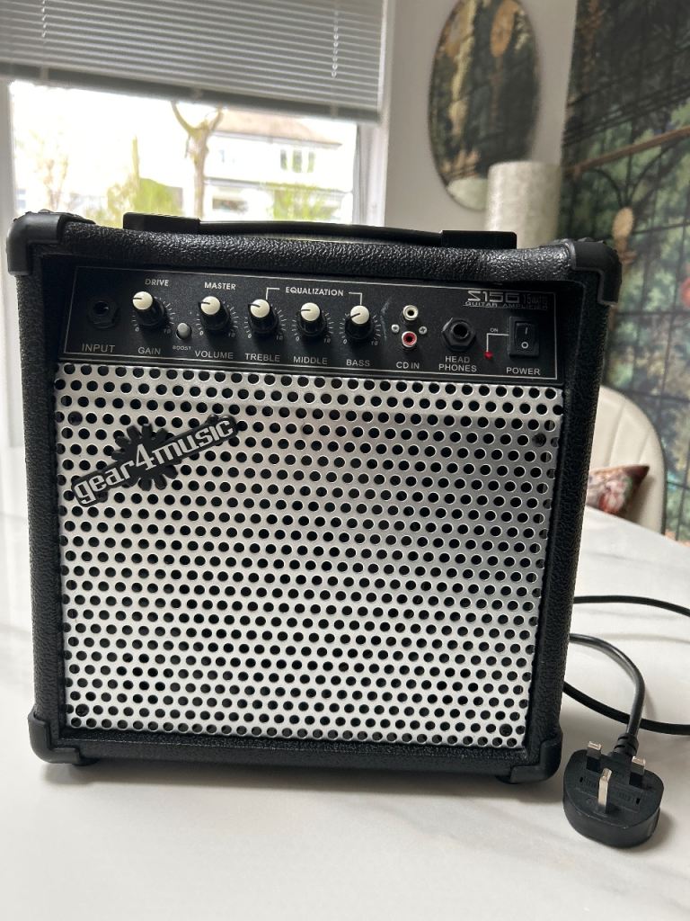 Gear4music 15W Electric Guitar Amplifier