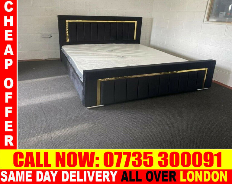 KING SIZE & SINGLE  STORAGE BEDS & MATTRESS (bhjkl) -