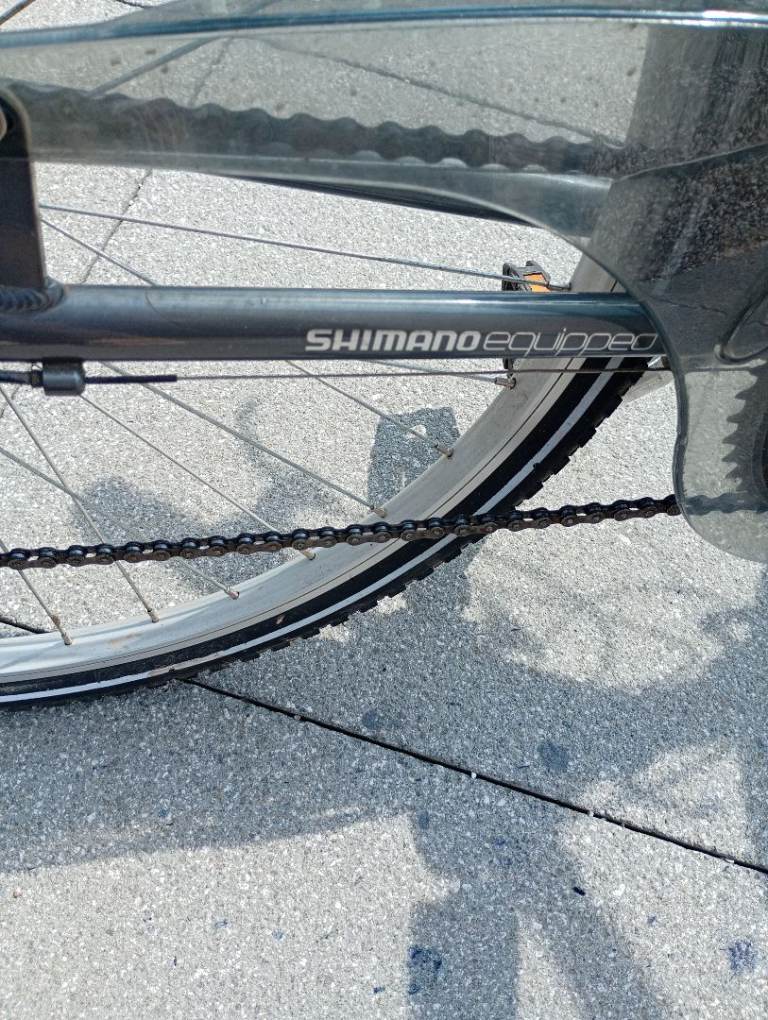 Adult Gents Shimano Equipped Bike – Grey, Good Condition