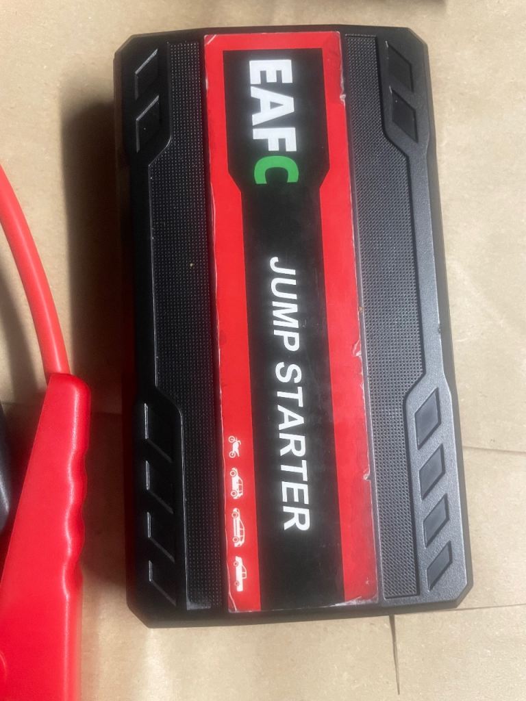Battery pack jump starter flat battery 
