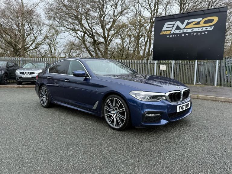 2017 17 REG BMW 530D M SPORT 3.0 DIESEL AUTOMATIC 5 DOOR SALOON ULEZ COMPLIANT