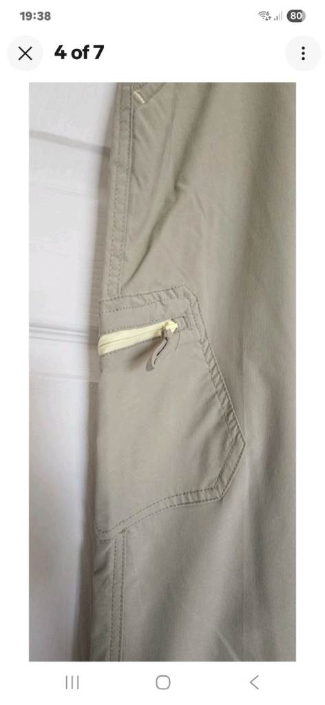 Crane Womens Size 12 Cargo Walking/outdoor Trousers