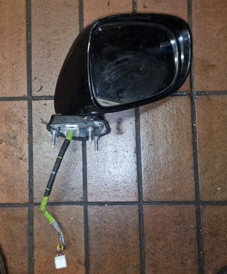 Lexus IS220 Driver Side Wing Mirror Black 2008